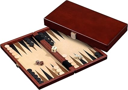 Backgammon Naxos Small Size Classic Board Game for Fun Play Backgammon Naxos Small Size Classic Board Game for Fun Play