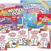 Fidget Game Kindergarten Bundle with Flashcards and Pop Fidget Toys