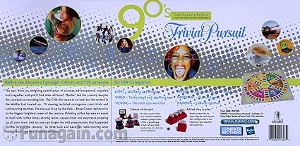 Trivial Pursuit – 90’s Edition 2 Trivial Pursuit - 90's Edition - Image 2