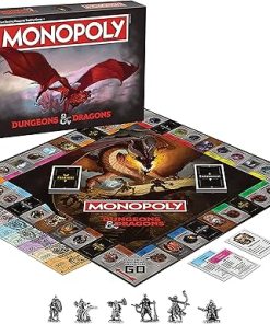 Monopoly Dungeons and Dragons Collectible Game for 2-6 Players 2