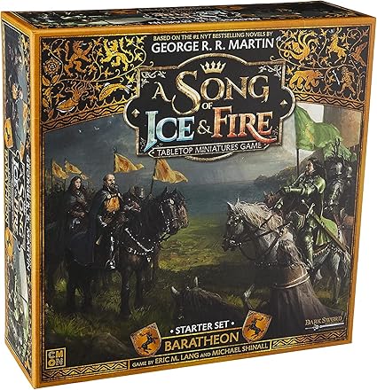 A Song of Ice and Fire Baratheon Starter Set Miniatures Strategy Game A Song of Ice and Fire Baratheon Starter Set Miniatures Strategy Game