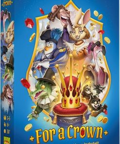 Crown Board Game – Fun Strategy Game of Deception for 3-5 Players