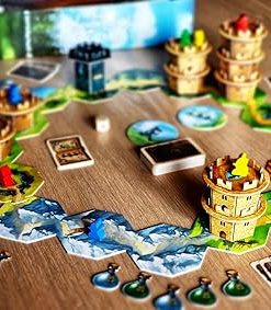 Wandering Towers Strategy Game Trapping Wizards for 1-6 Players 30 Mins 2