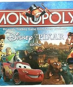 Monopoly Disney Pixar Edition Family Board Game for Fun Nights