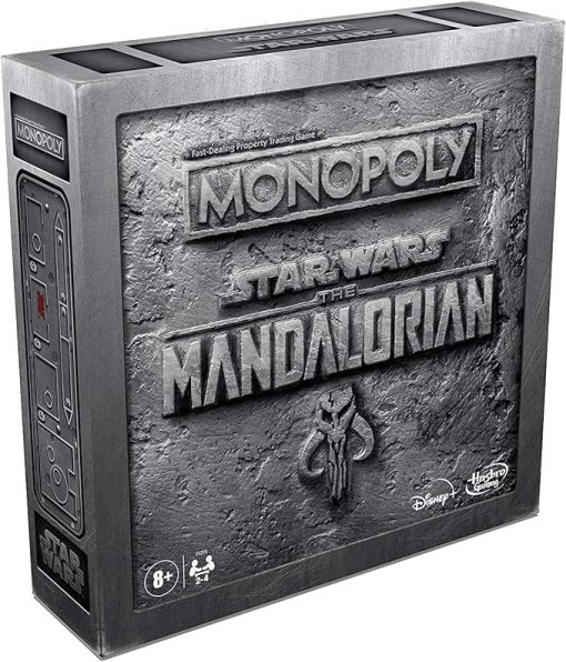 Star Wars The Mandalorian Monopoly Game Protect Baby Yoda from Enemies - Image 2