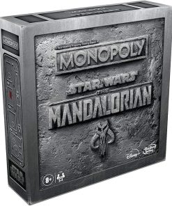 Star Wars The Mandalorian Monopoly Game Protect Baby Yoda from Enemies