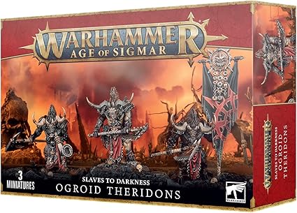 Warhammer Age of Sigmar Slaves to Darkness Ogroid Theridons Model Warhammer Age of Sigmar Slaves to Darkness Ogroid Theridons Model