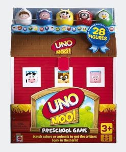 UNO MOO Preschool Game by Mattel for Fun Learning and Play