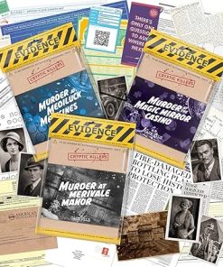 Cryptic Killers Bundle 2 Unsolved Murder Mystery Game for Parties