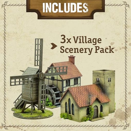 Pike and Shotte Epic Battles Miniatures Village Scenery Pack for Wargames - Image 2