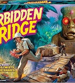 Hasbro Forbidden Bridge Adventure Game for 2 to 4 Players Ages 7 Up