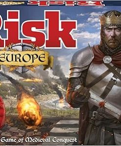 Risk Europe Board Game Medieval Conquest for 2 to 4 Players Ages 14+ 2
