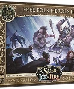 A Song of Ice and Fire Free Folk Heroes II Miniatures Unit Box