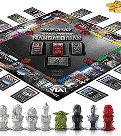 Monopoly Star Wars The Mandalorian Edition Boxed Game Italian Version 2
