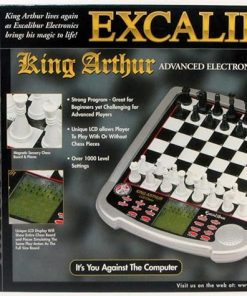 Excalibur King Arthur Electronic Chess Game for Advanced Players