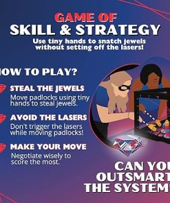 Tiny Laser Heist – Fun 3D Heist Game for 3-6 Players Ages 12+ 2