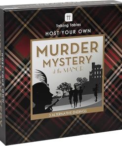 Murder Mystery Dinner Party Game Kit for Adults – Scottish Highland Theme