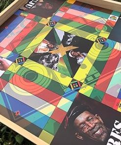 Jamaican Ludo Reggae Legends Board Game for Family Fun and Gifts
