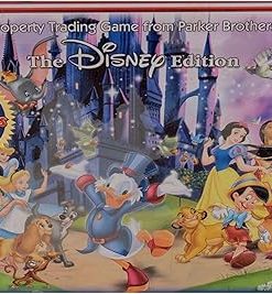 Monopoly Disney Edition Tin by Hasbro for Family Game Nights