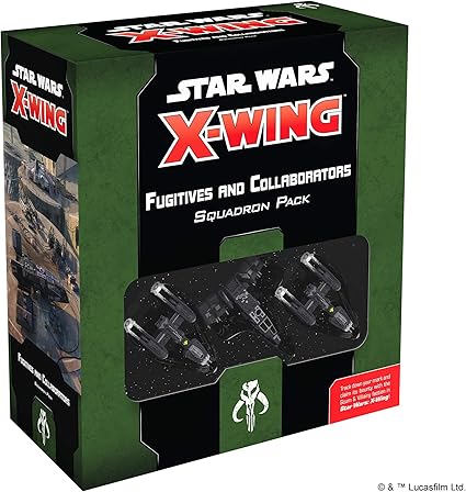 Star Wars X-Wing Fugitives and Collaborators Squadron Pack Game Star Wars X-Wing Fugitives and Collaborators Squadron Pack Game
