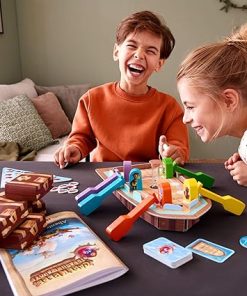 HABA Capt’n Pepe: Treasure Ahoy – A Cooperative Pirate Board Game, Adventure & Treasure Hunt for Kids & Families & A Create Your Own Adventure Legacy Game for Ages 6+ 2