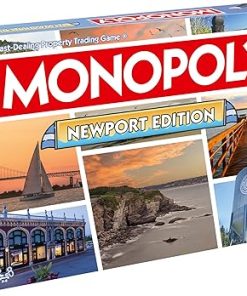 Newport Edition Monopoly Board Game for 2-6 Players Family Fun