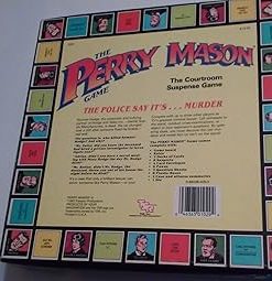 Perry Mason Game by Paisano Productions Released in 1987 2