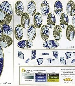 Warhammer Age of Sigmar Shattered Dominion 60mm and 90mm Oval Bases 2