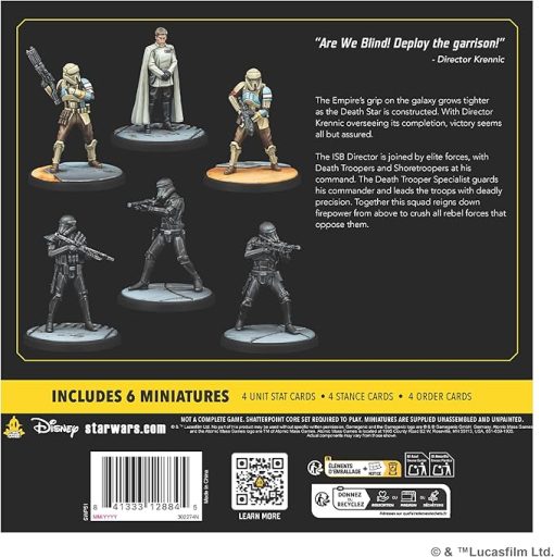 Star Wars Shatterpoint Garrison Squad Pack Tabletop Strategy Game 2 Players - Image 2