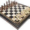 Handcrafted Russian Soviet Series Chess Set with Velvet Storage Box 3