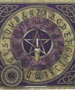 Nemesis Now 39cm Yellow Pentagram Spirit Board 38.5cm Cream