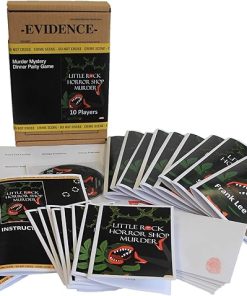 Little Rock Murder Mystery Game for 18 Players – Horror Shop Edition 2