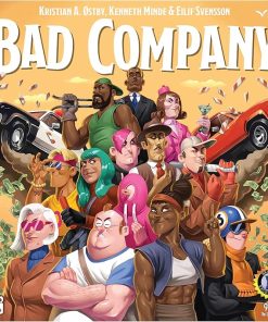 Bad Company Board Game | Gang Heist Strategy Game for Family Fun 2