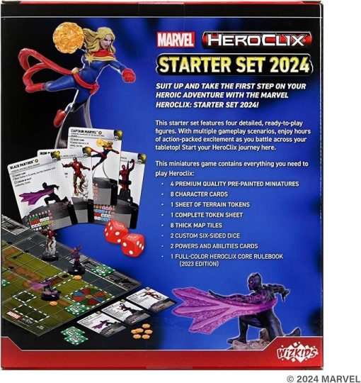 WizKids Marvel HeroClix Starter Set 2024 for Collectors and Fans - Image 2