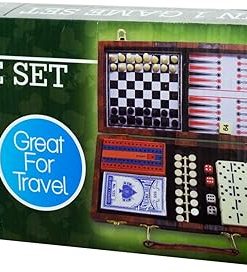 6 in 1 Tave Game Pack for Family and Friends Fun