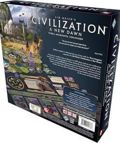 Sid Meier’s Civilization: A New Dawn Terra Incognita Board Game Expansion – Explore Beyond The Borders! Strategy Game, Ages 14+, 2-5 Players, 1-2 Hour Playtime, Made by Fantasy Flight Games 2