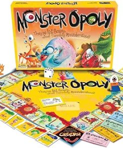 Sky Monster-opoly Board Game for Fun Family Game Nights