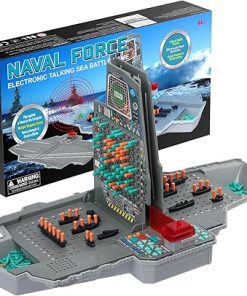 Electronic Sea Battle Board Game with Light and Sound for 2 Players