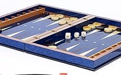 Giovanni Luxury Wooden Backgammon Set from Italy 20 Inches Bello Games 2