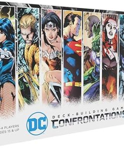 DC Deck-Building Game Confrontations – Exciting 2v2 with Eight DC Heroes