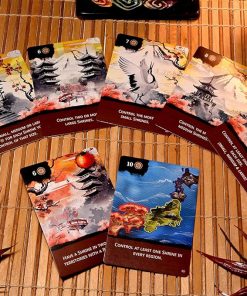 Jinja Board Game by WizKids Building Shrines of Japan Kevin Crosby 2