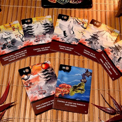 Jinja Board Game by WizKids Building Shrines of Japan Kevin Crosby - Image 2