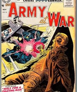 Army at War #52 1956 DC War Comic by Russ Heath FN Condition
