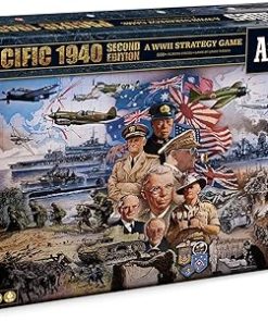 Axis & Allies 1940 Pacific Second Edition WWII Strategy Board Game