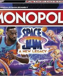 Monopoly Space Jam A New Legacy Family Board Game for Ages 8 and Up