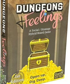 Dungeons and Feelings Board Game – A Social Strategy RPG Adventure