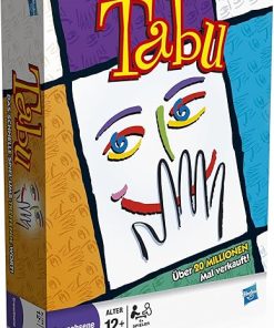 Parker Brothers Tabu Erwachsene Schnelles Wortspiel für Erwachsene