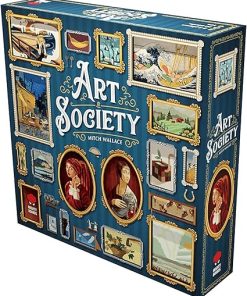 Art Society Board Game Auction Collection for 2-4 Players Ages 10+