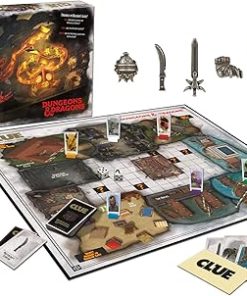 Clue Dungeons & Dragons | Collectible Clue Game for D&D Fans | Officially Licensed Dungeons & Dragons Board Game 2