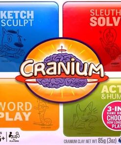 Cranium 3 in 1 Game Board 2014 with 600 Fun and Engaging Cards